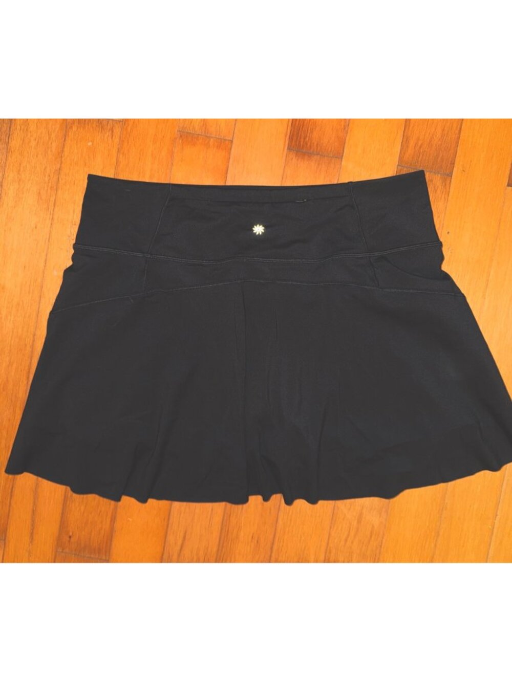 Athleta Ace Advantage High Rise 15.5 in. Skort Medium Black Tennis Golf XL